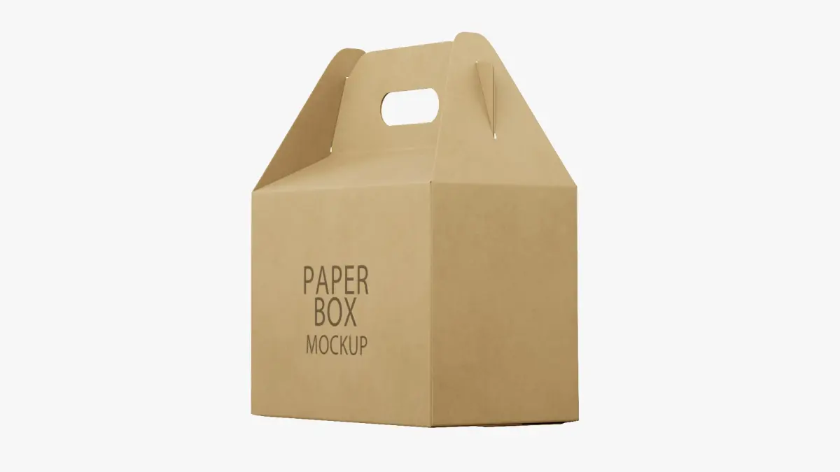 Paper Box 3D model