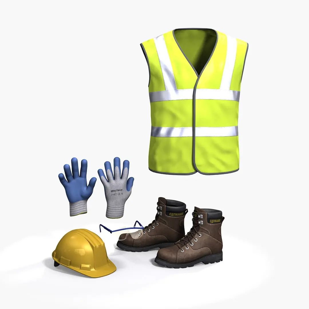 work set 3D model