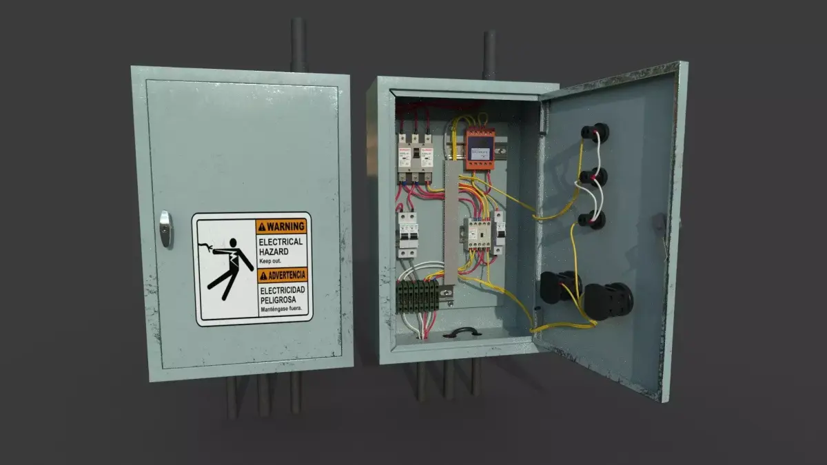 Fuse Box 3D model buy