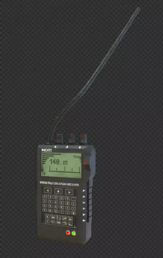 transceiver radio Free 3D model