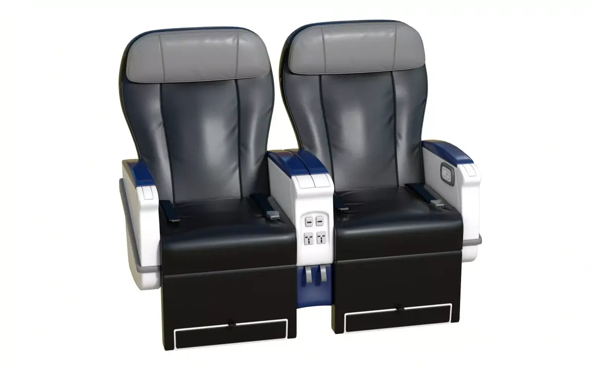 Airplane First Class Seat 3D model