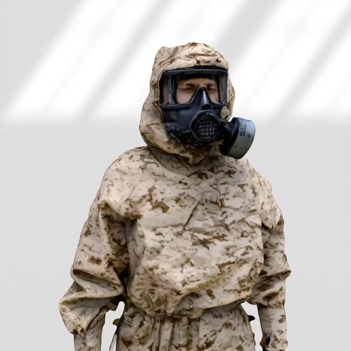 MIRA Safety MOPP-1 CBRN Protective Suit 3D model