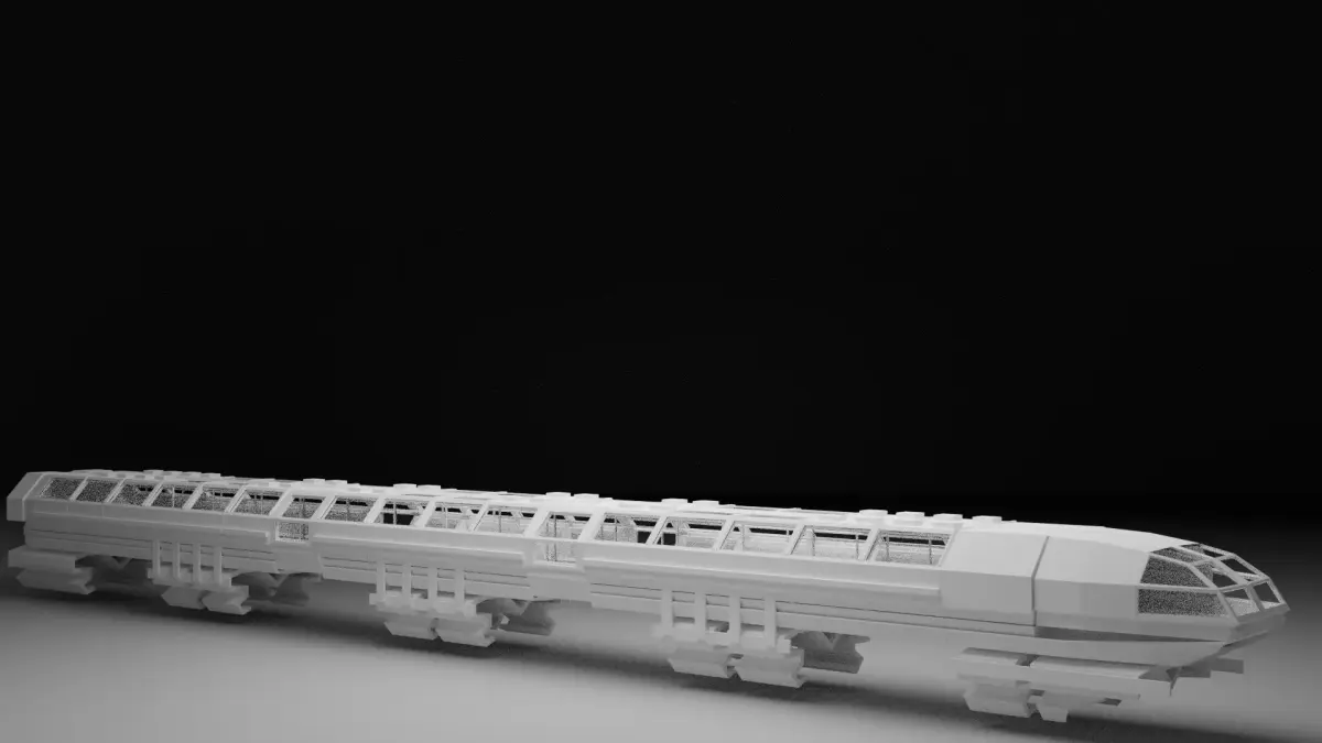 Train 3D model 7
