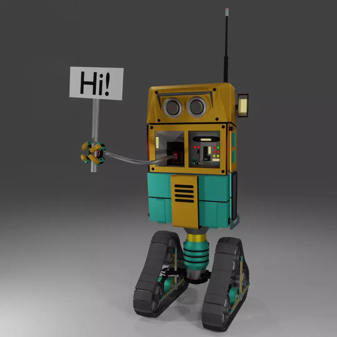 3D Robot Model 3D model buy