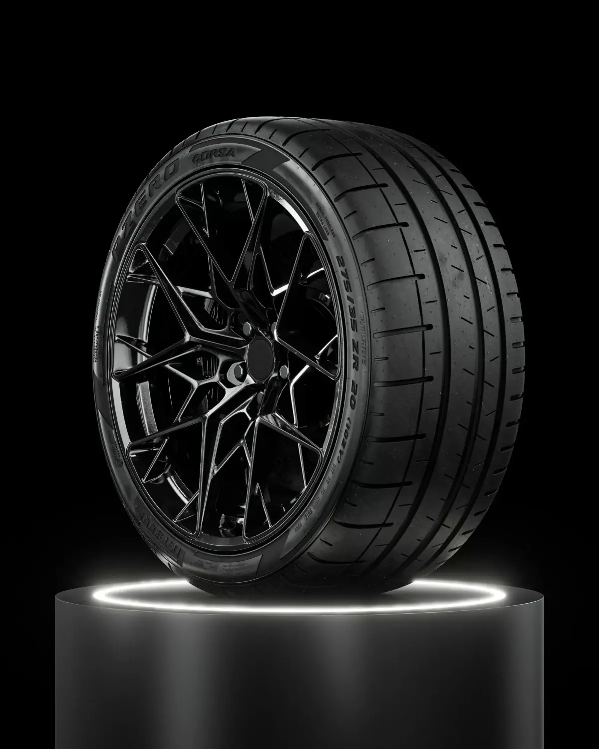 Pirelli Corsa PZC4 275 35 R20 3D model