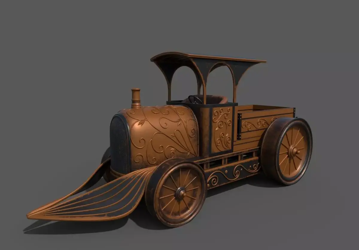 Landscaping Truck 3D model