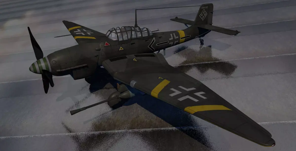 Junkers Ju-87 G-2 Stuka 3D model
