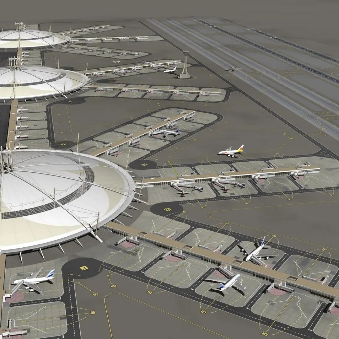 AIRPORT 3D model buy
