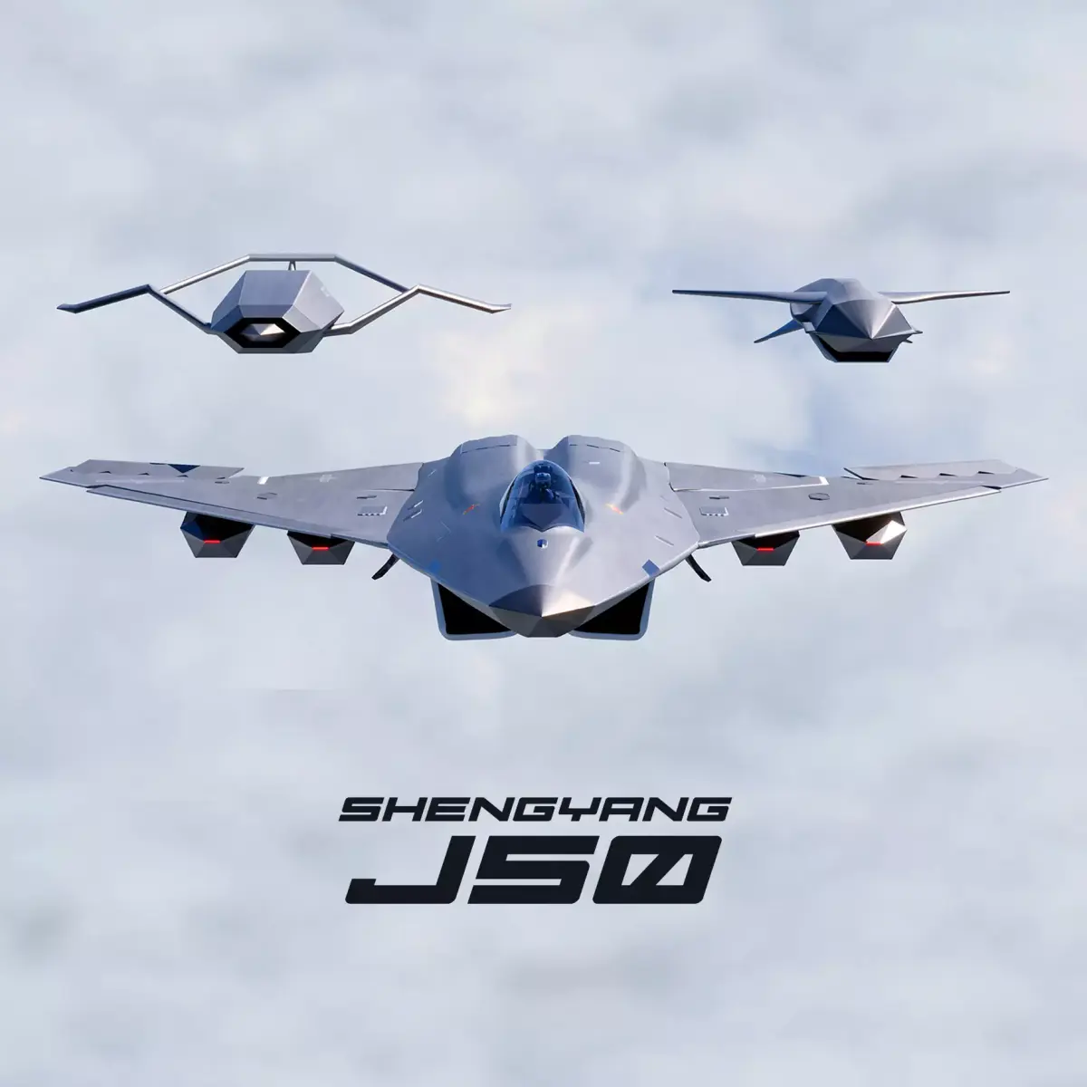 ShengYang J50 3D model