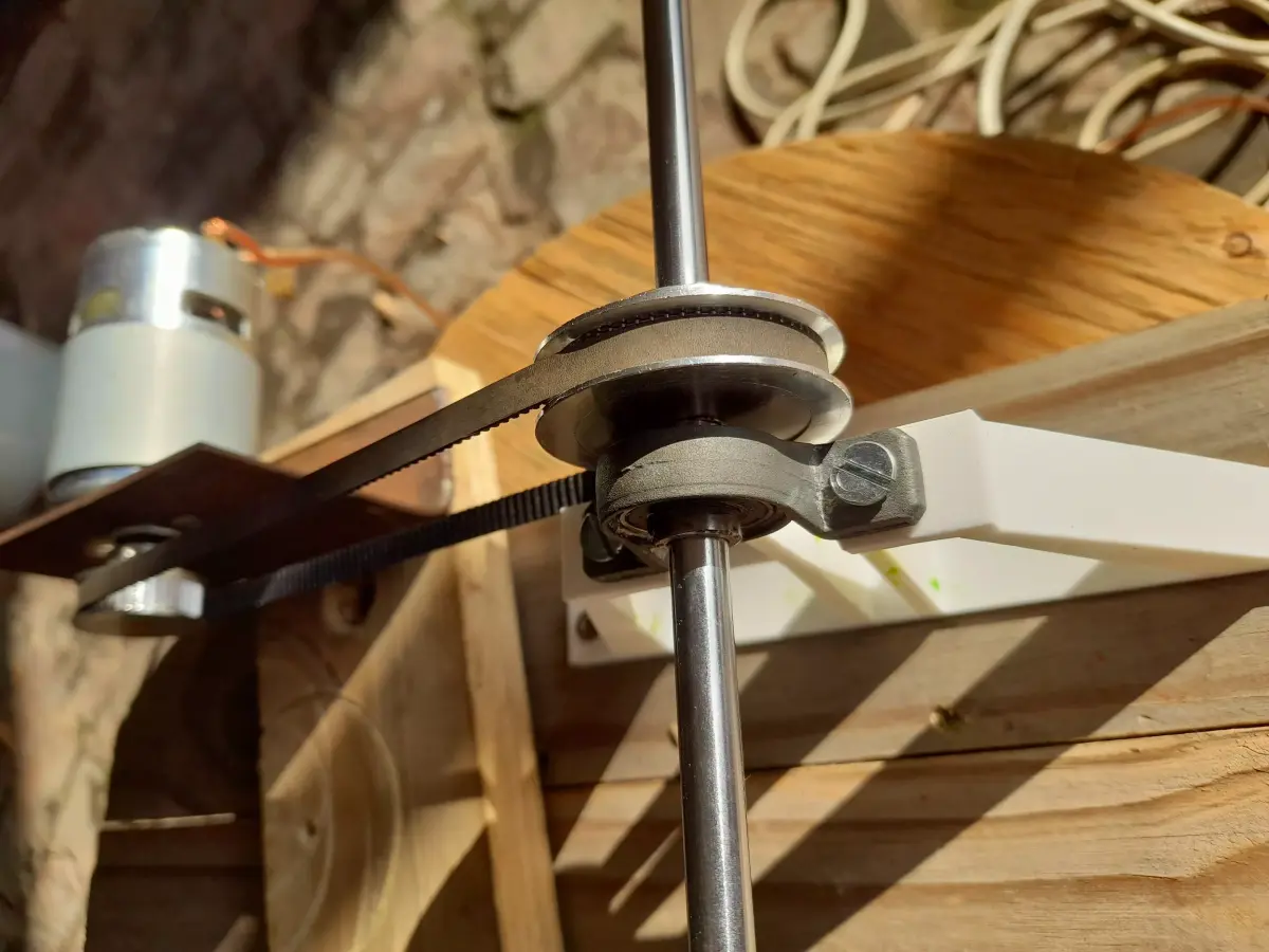 KP08 raised bearing mount 3D print model