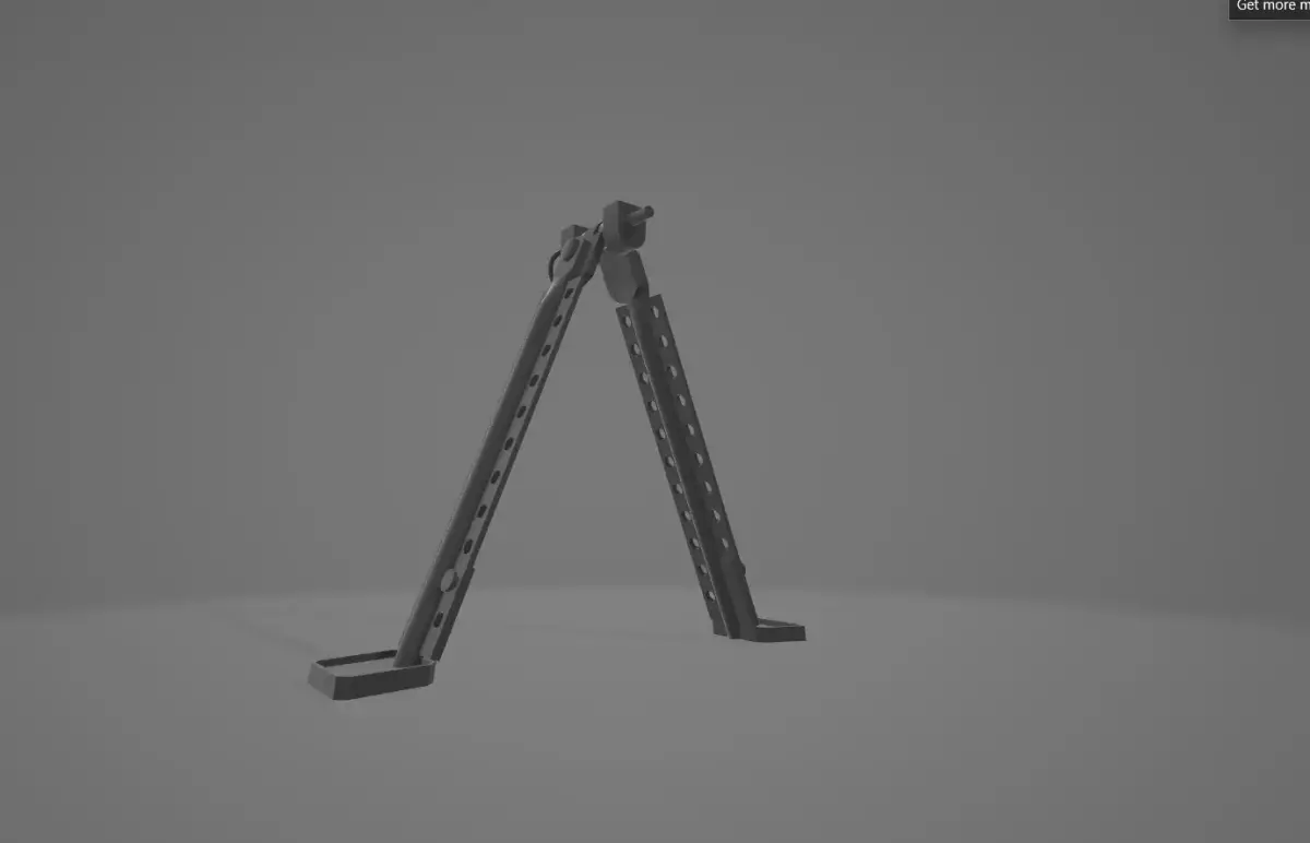 XM500 Bipod 3D print model