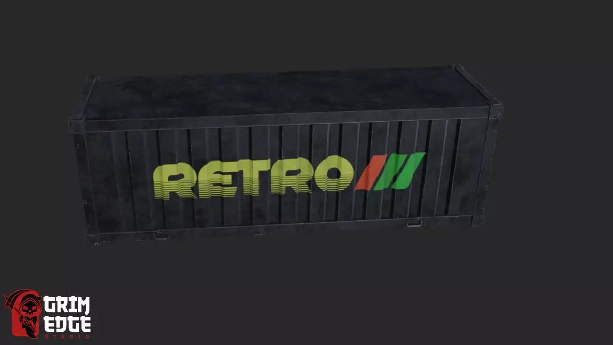 Shipping Cargo Container 3D model