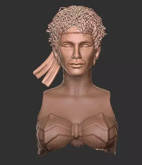 Kitiara Mythic Legions Head 3D print model
