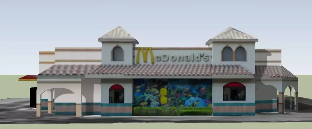 McDonalds 3D model