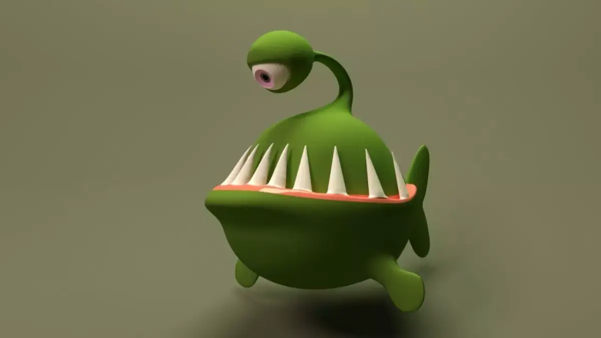 Cartoon Character 3D model