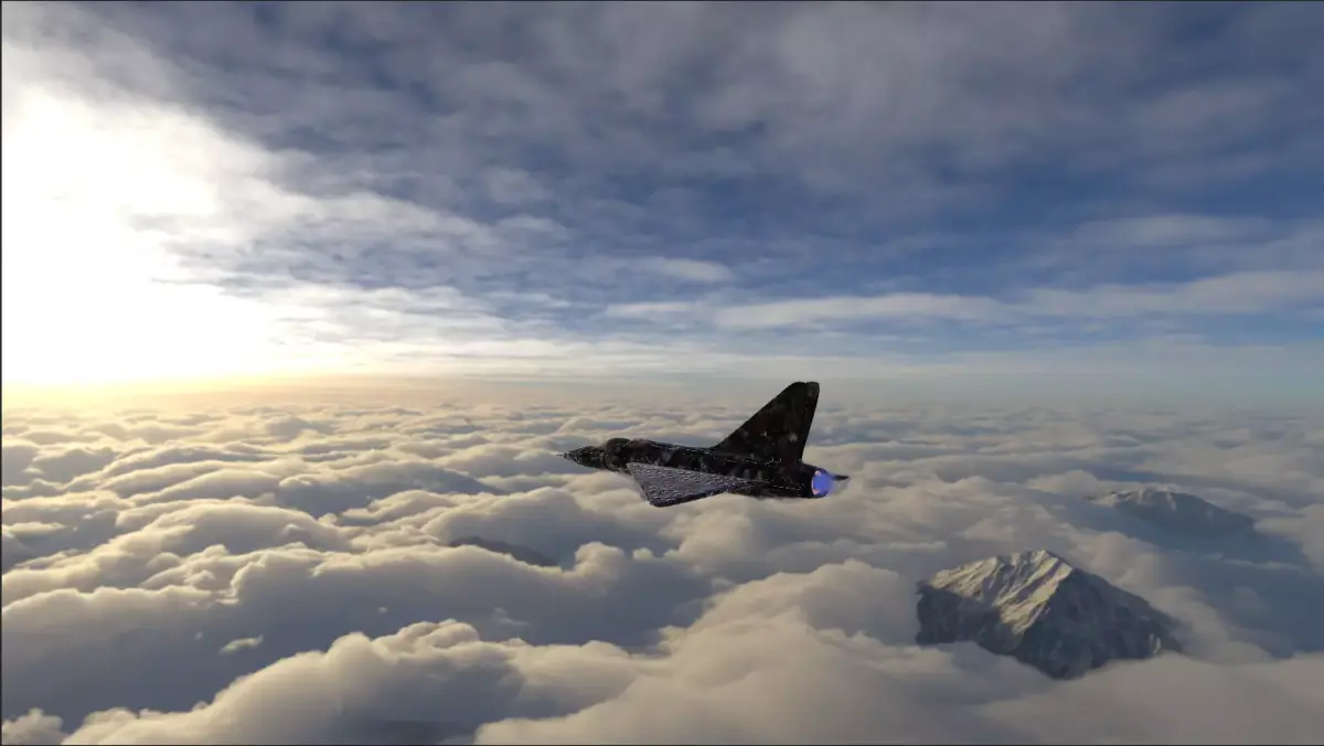 Mirage 2000 Scifi Low-poly 3D model