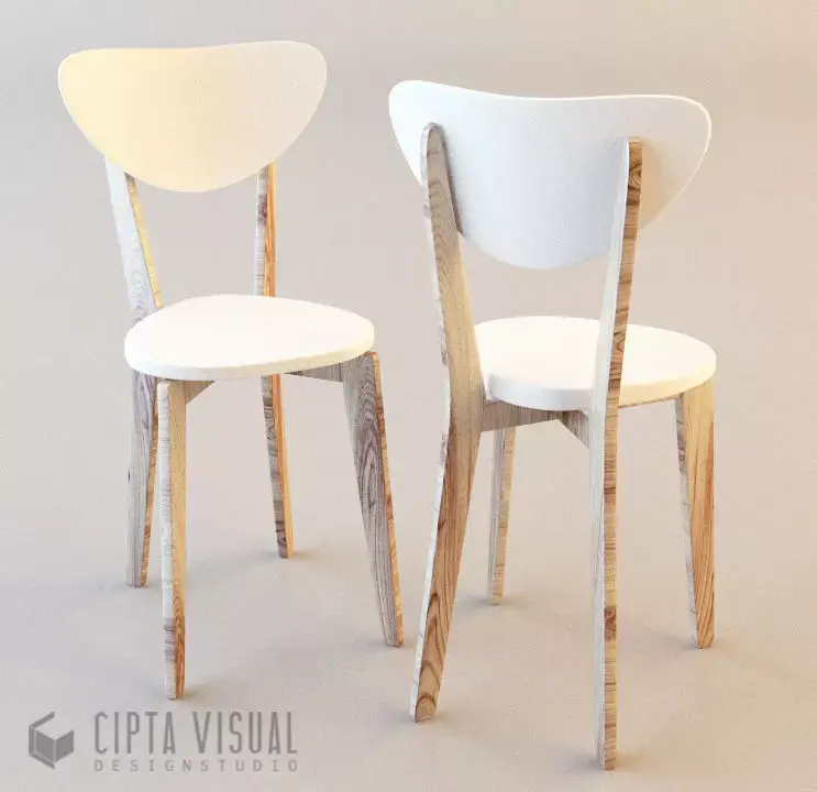 pick chair model 3D model