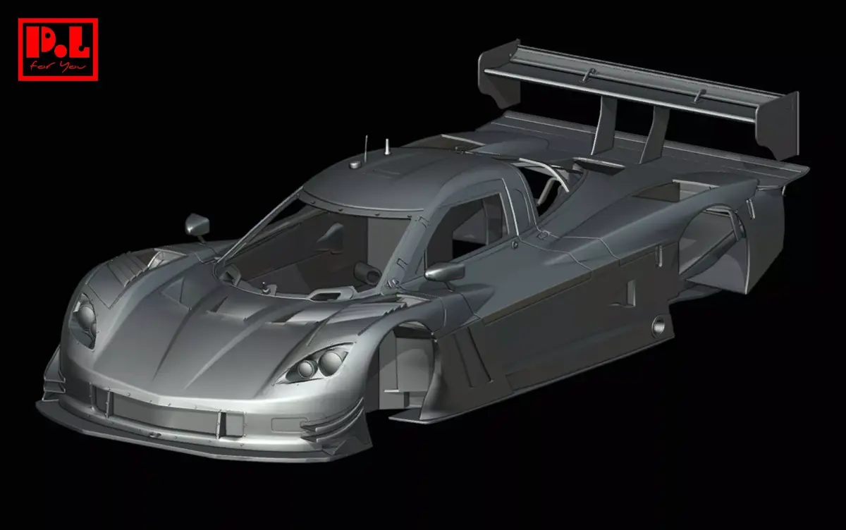 Chevrolet Corvette Daytona Prototype 2012-2016 - Car Body Shell 3D print model