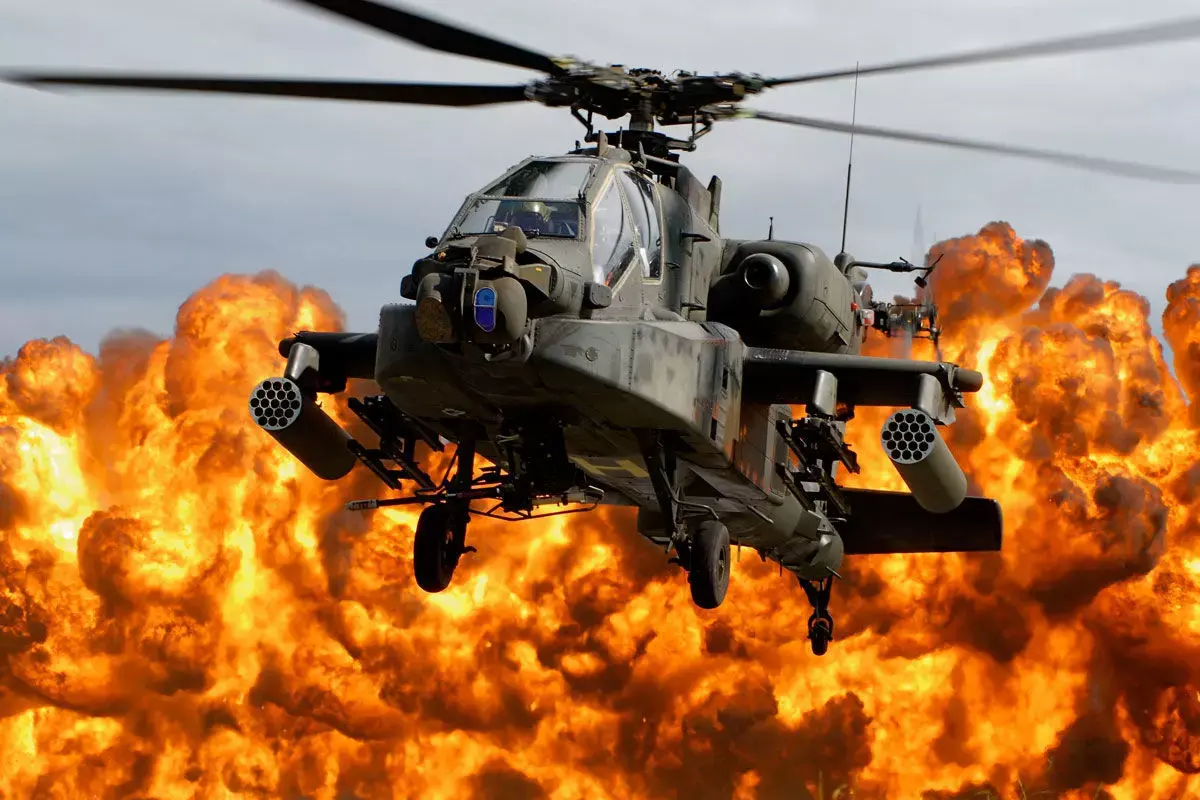 AH-64 Apache Longbow 3D model