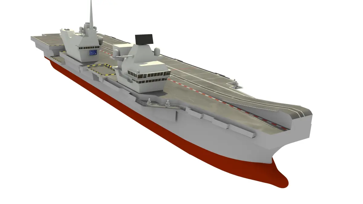 HMS Queen Elizabeth Aircraft Carrier 3D model
