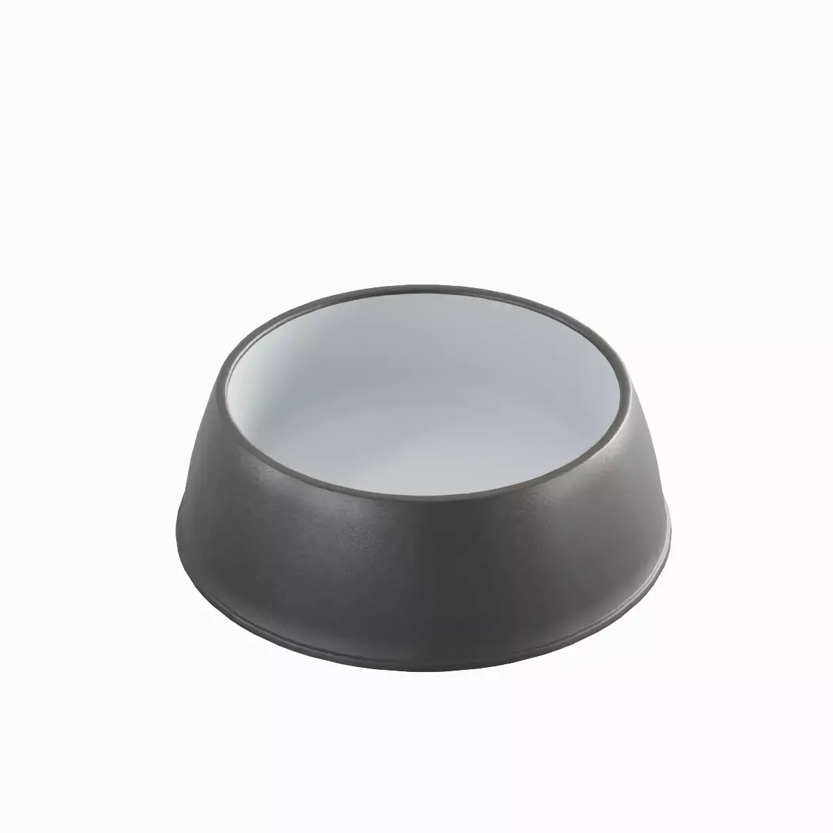 Plastic Dog Bowl B 01 Low-poly 3D model
