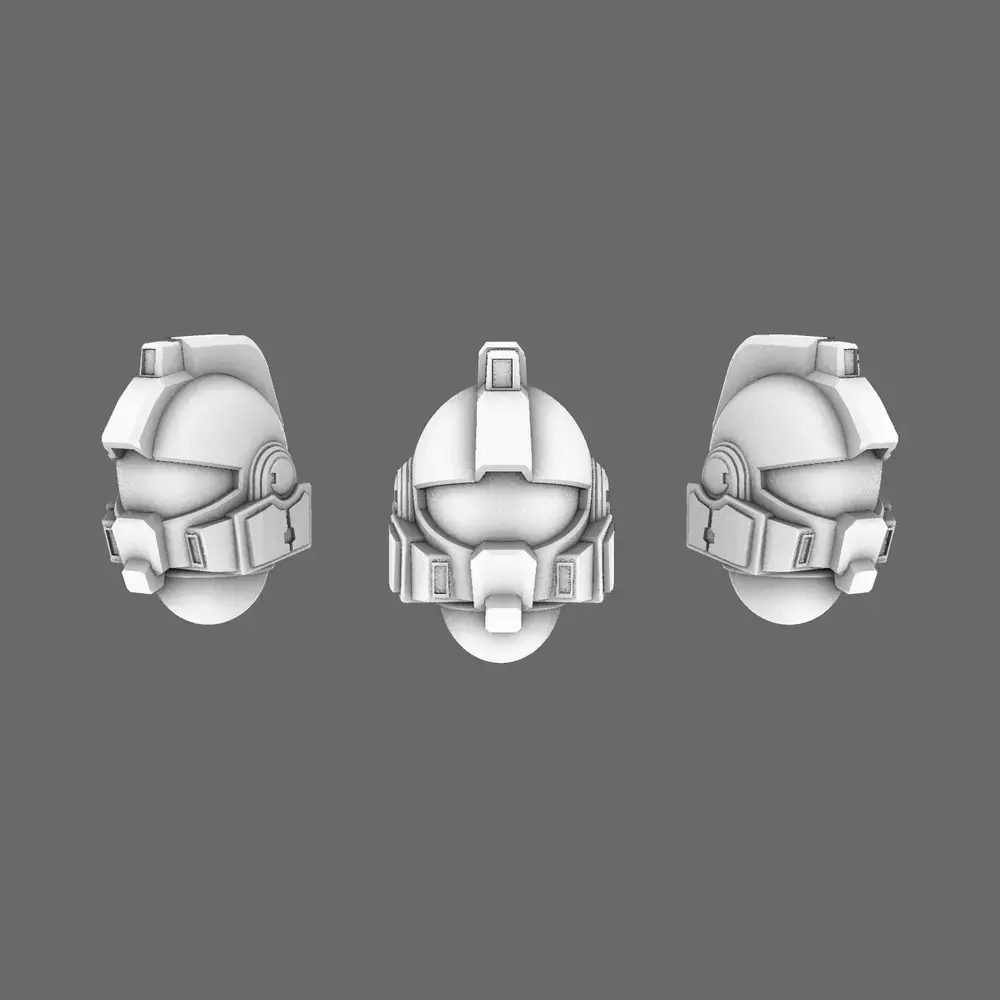 Clan Gunpla V10 Helmet Type B 3D print model