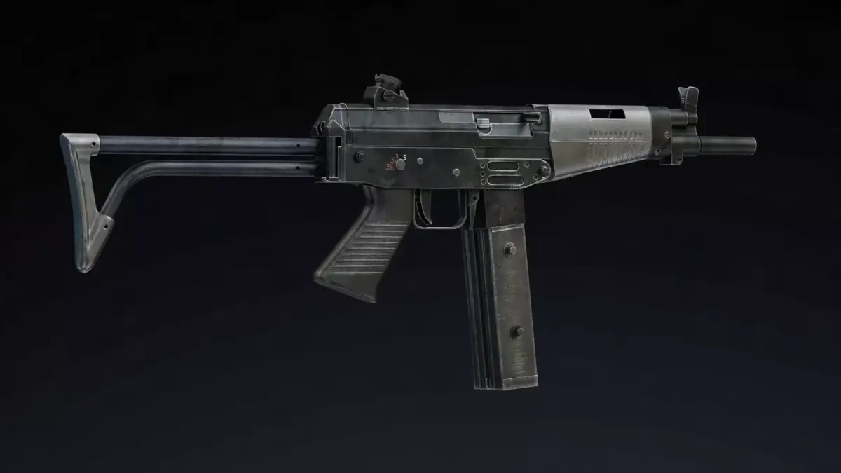 FAMAE SAF Low Poly Low-poly 3D model