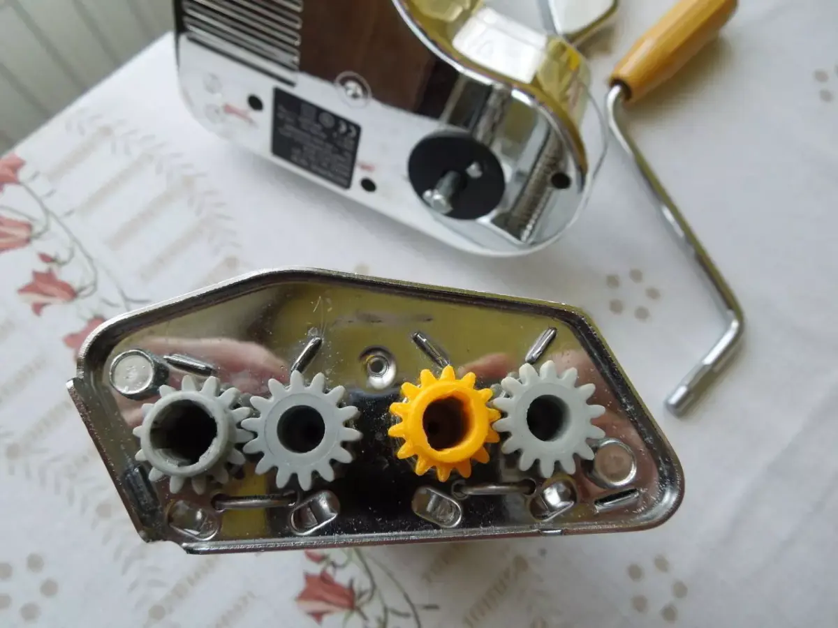 Pasta machine gear Free 3D print model