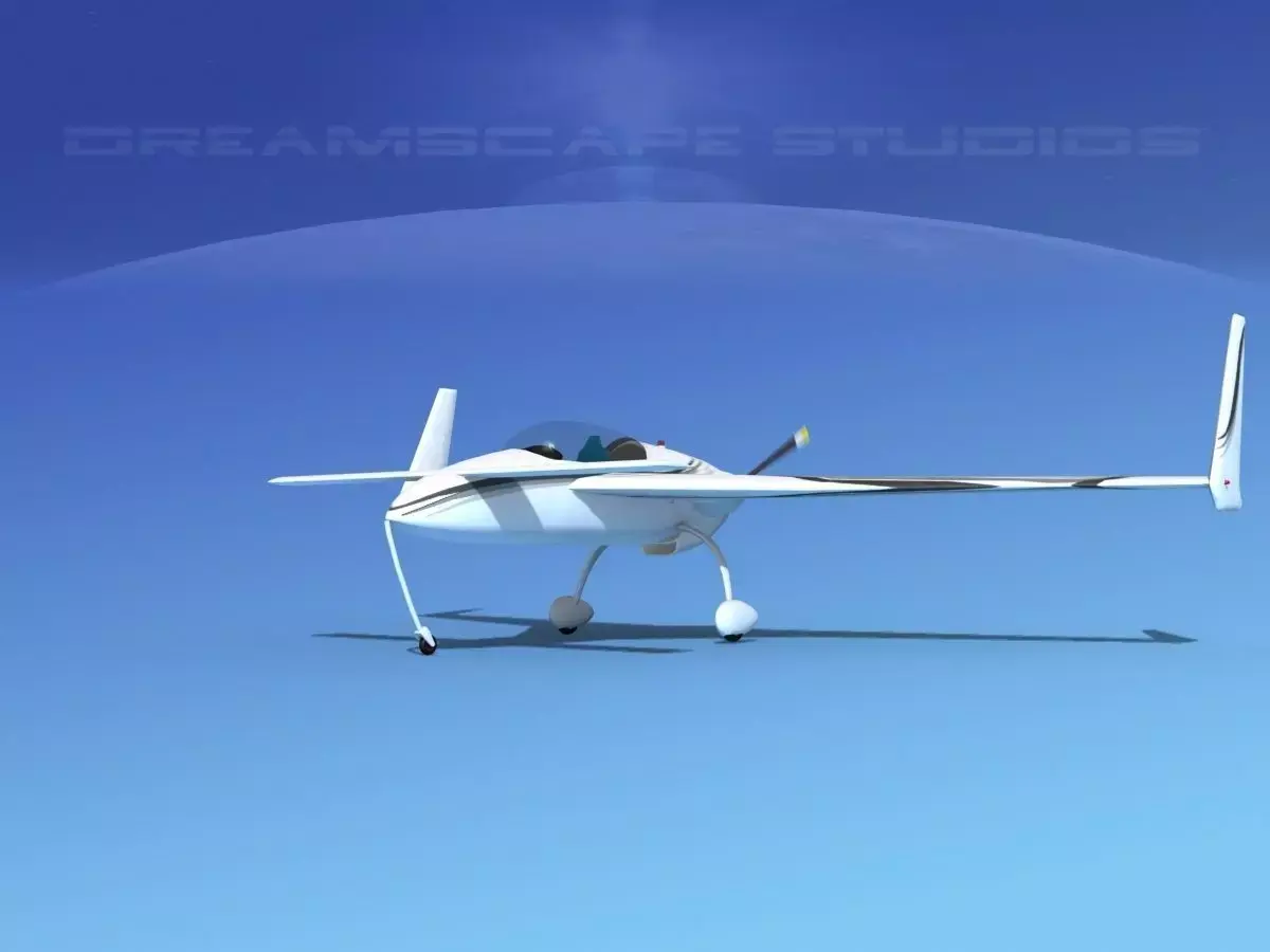 Rutan VariEze V16 3D model