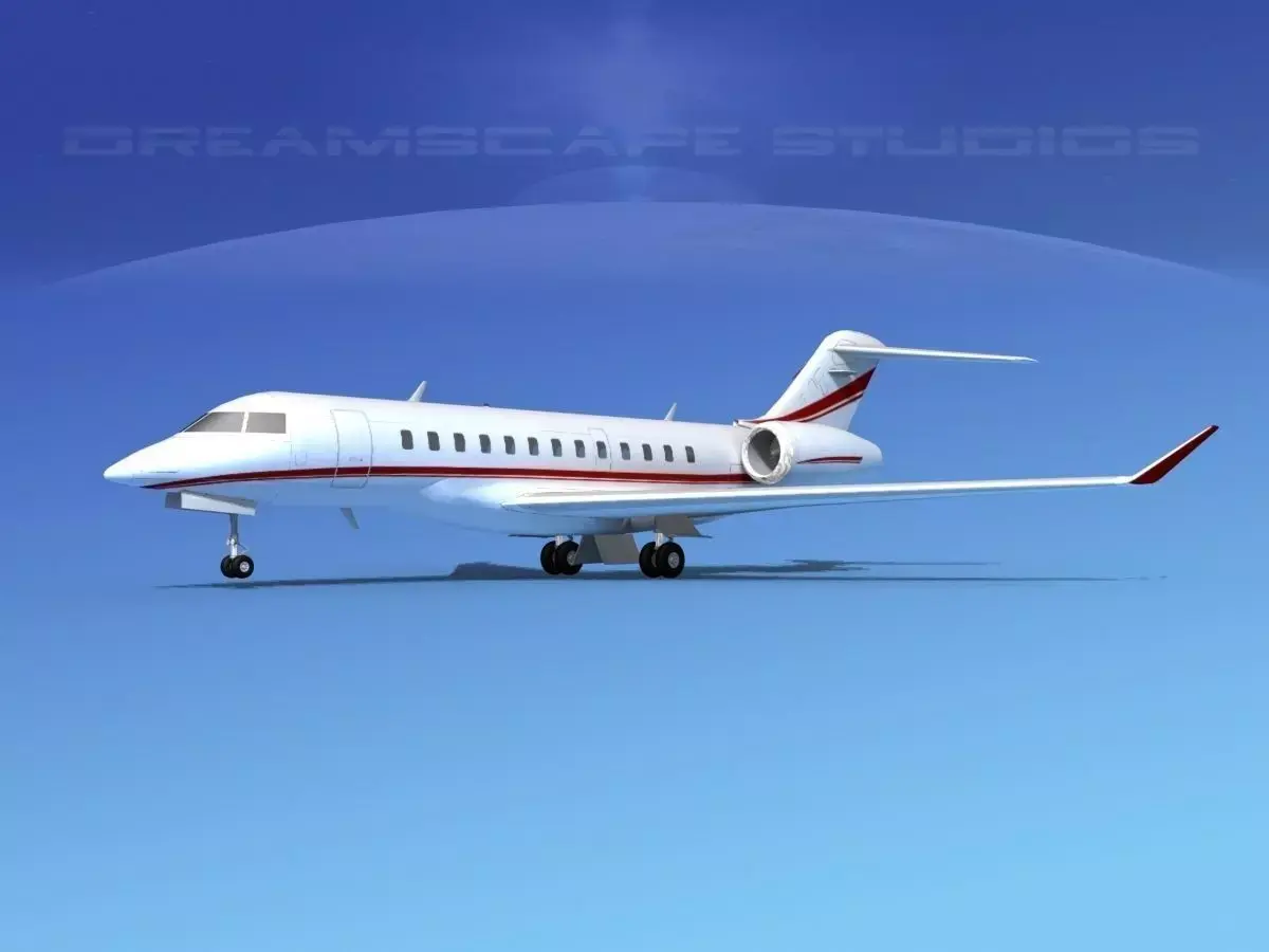 Bombardier Global Express 6000 V11 3D model