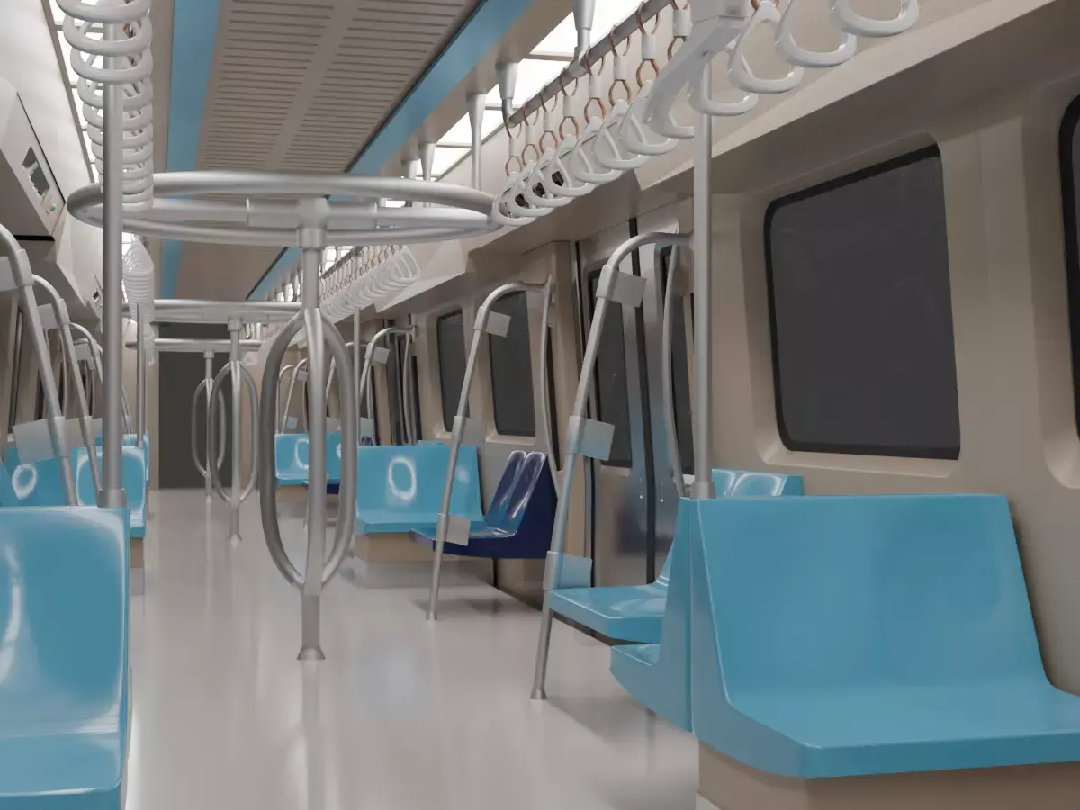 Inside of MRT 3D model