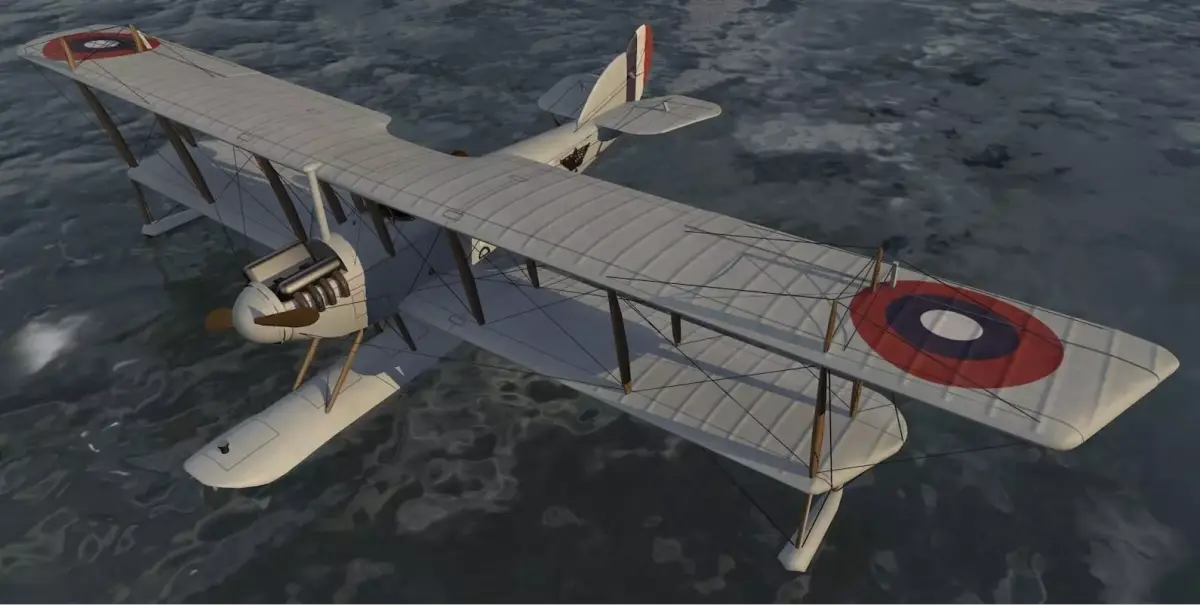 Curtiss N-9H Floatplane 3D model