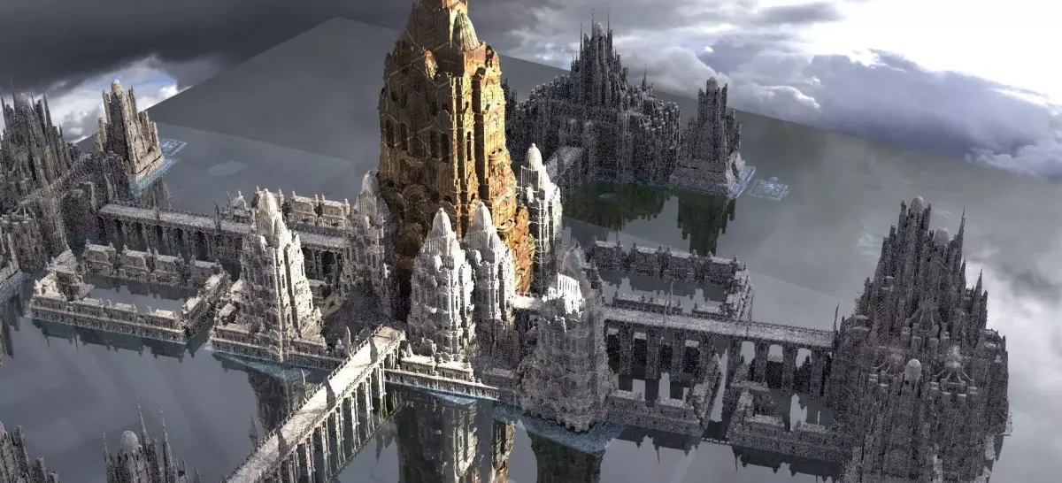 El Dorado City part 1 Kit bash 3D model