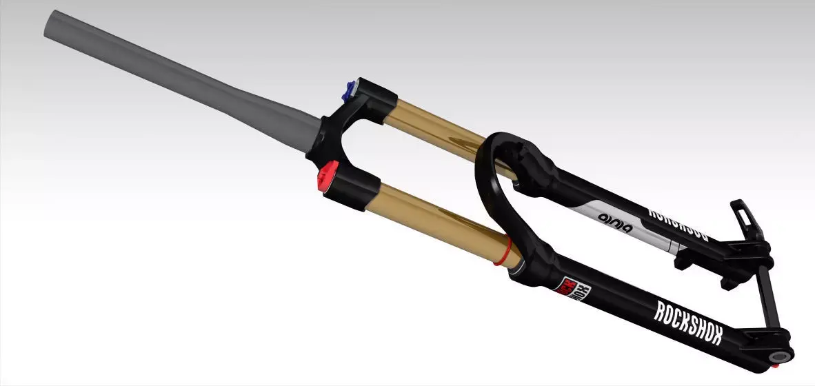 Fork Suspension 29 3D model