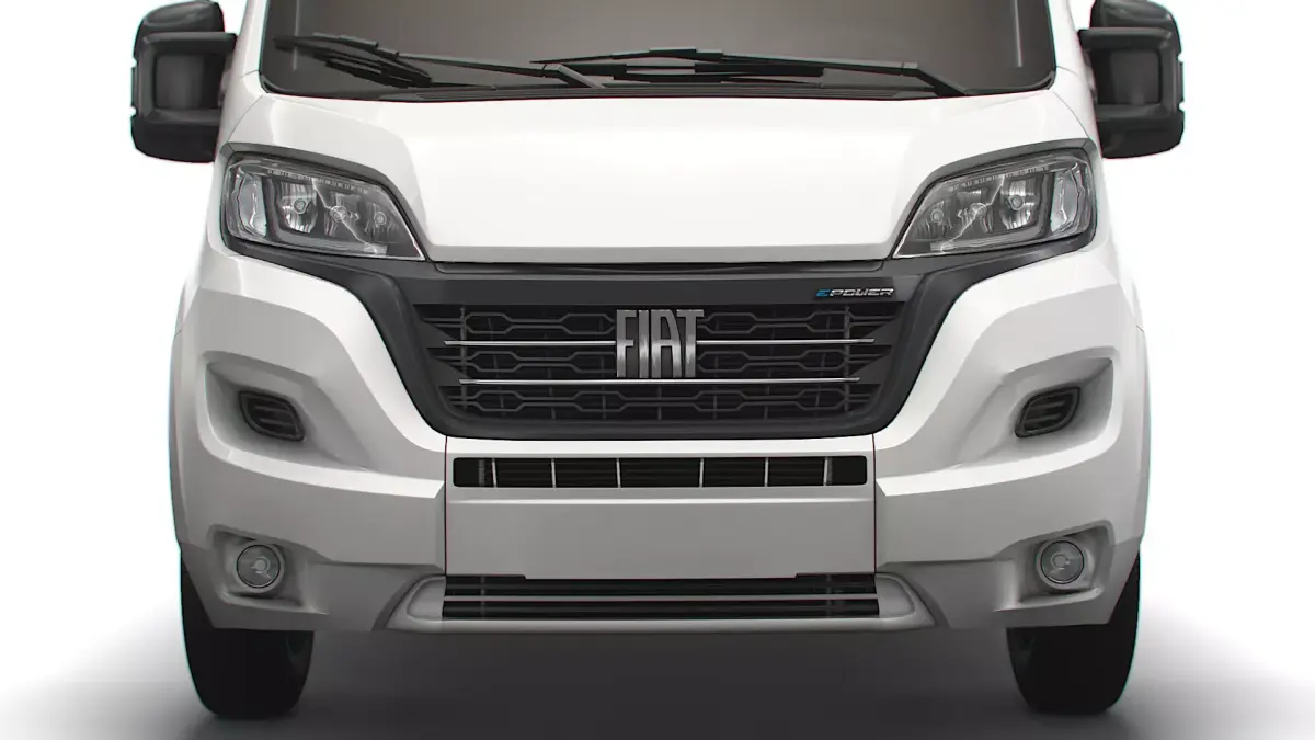 Fiat E Ducato Van L1H1 2022 3D model