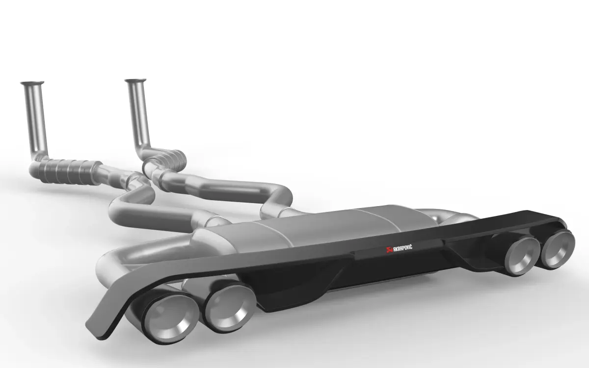 Akrapovic Exhaust System 3D model