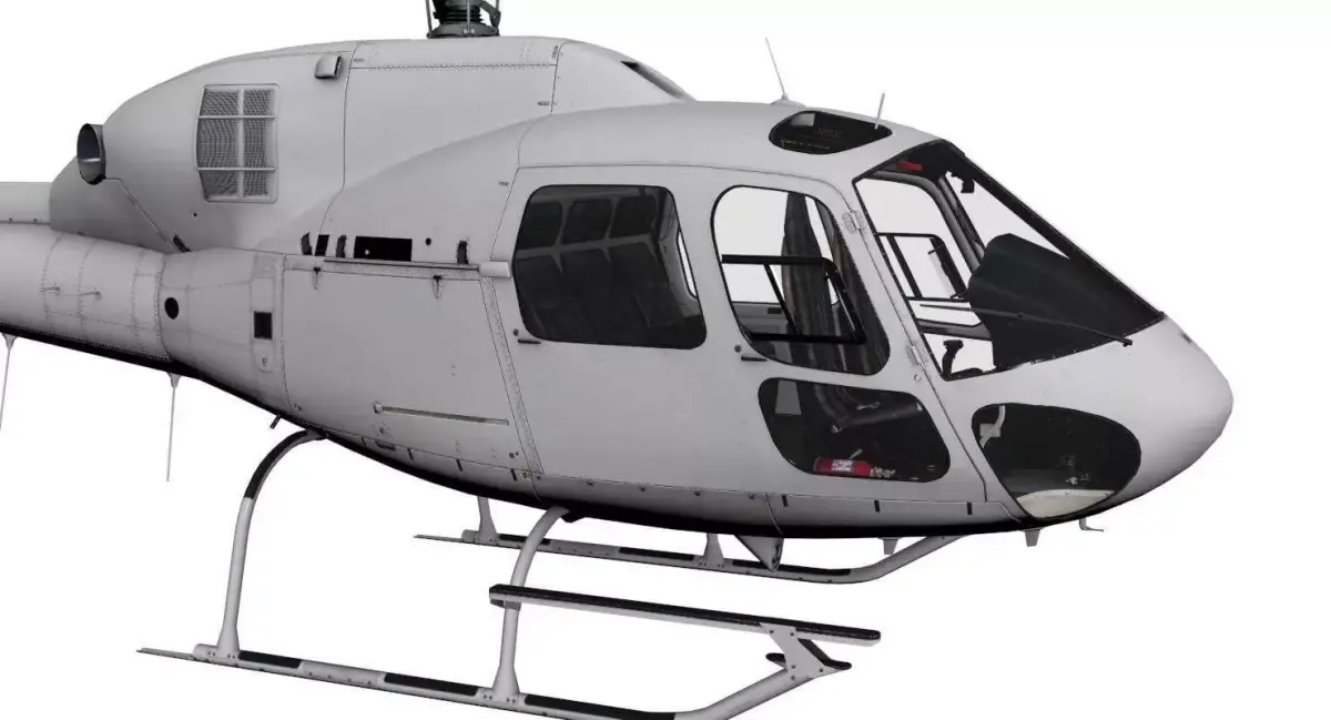 AS355 Ecureuil II 3D model