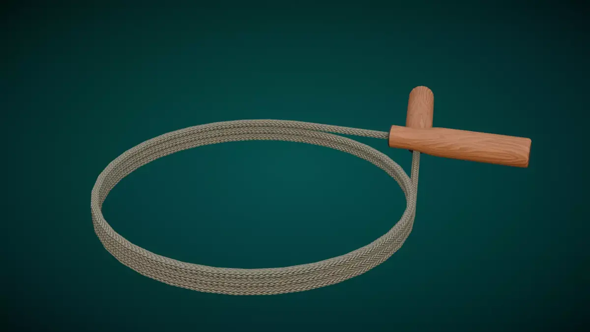 Jump Rope Low-poly 3D model purchase