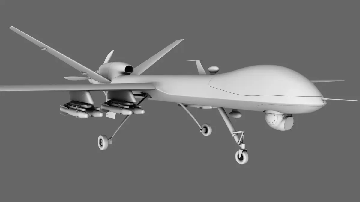 MQ-9 Reaper Drone 3D model