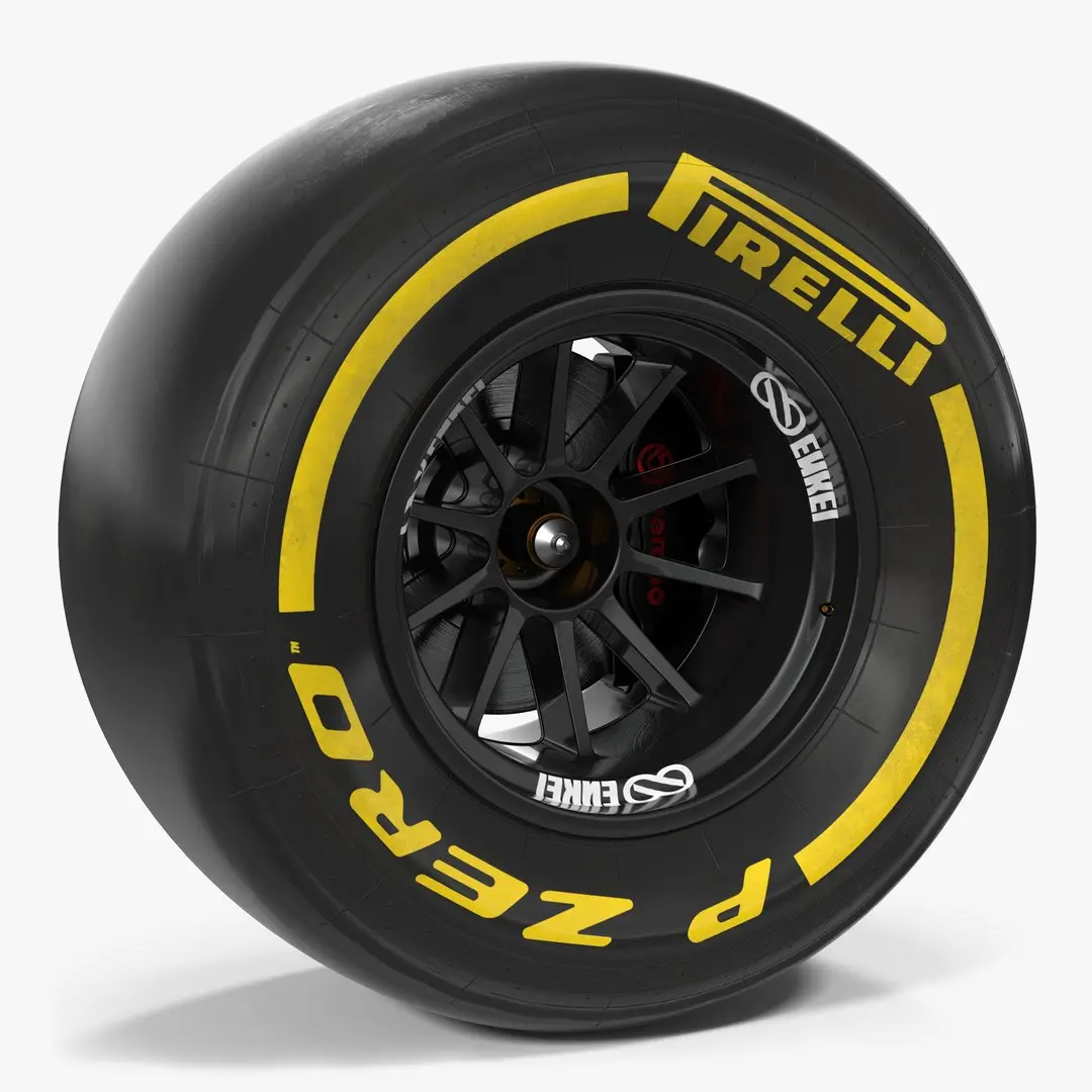 Formula One Wheel 3D model