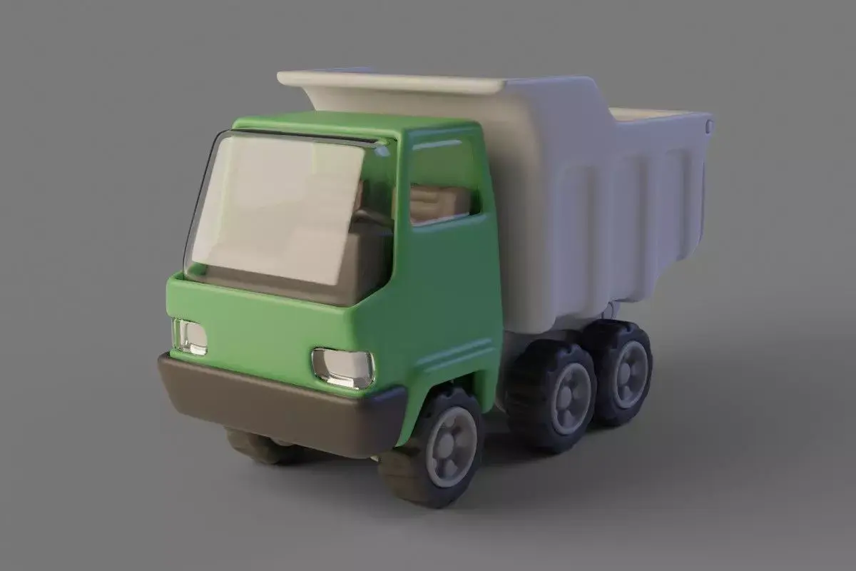 Dump truck 3D model