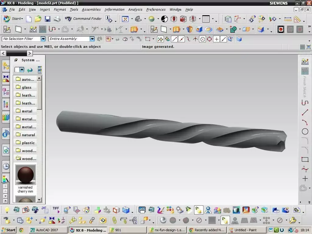 Tutorial for Drill bit  Free 3D model