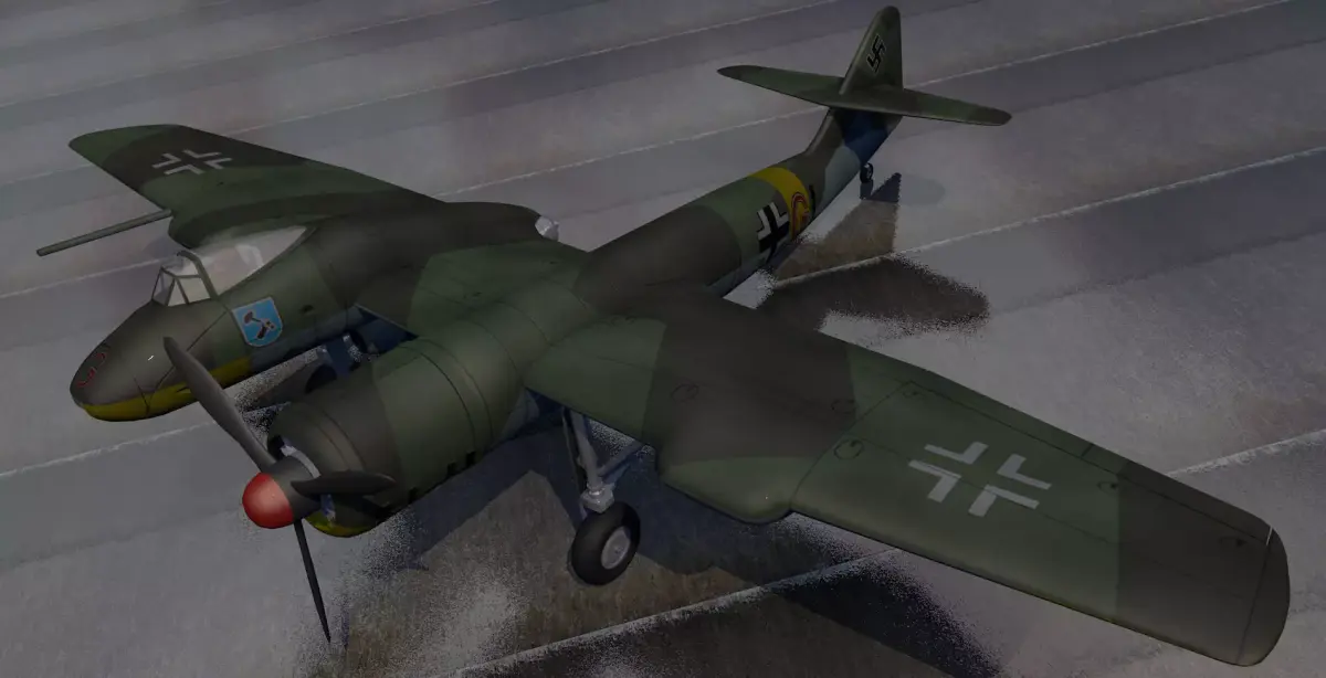 Blohm und Voss Bv-P 194 3D model