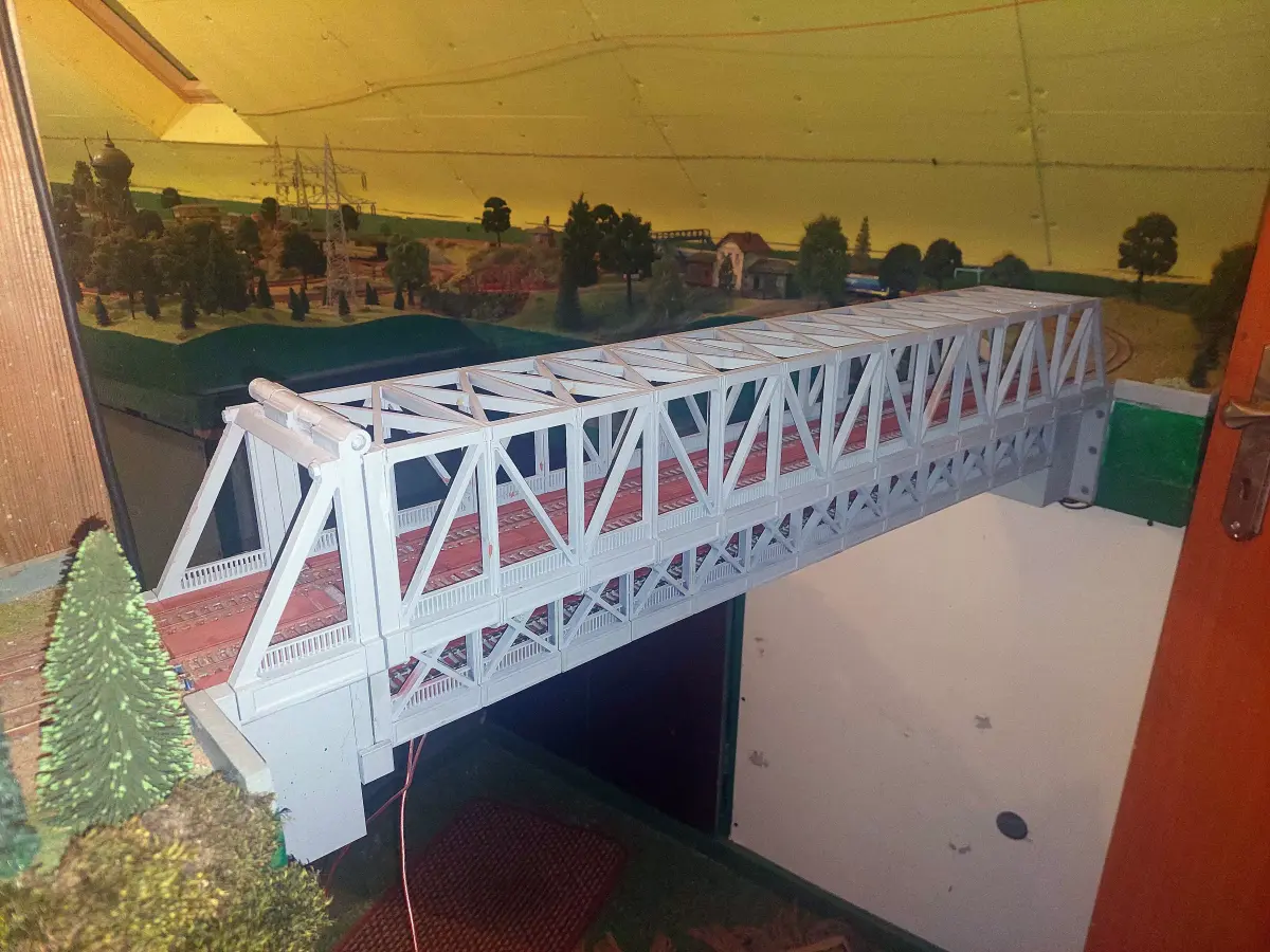 Bridge Entrance to Railway Model 1-87 FDM 3D print model