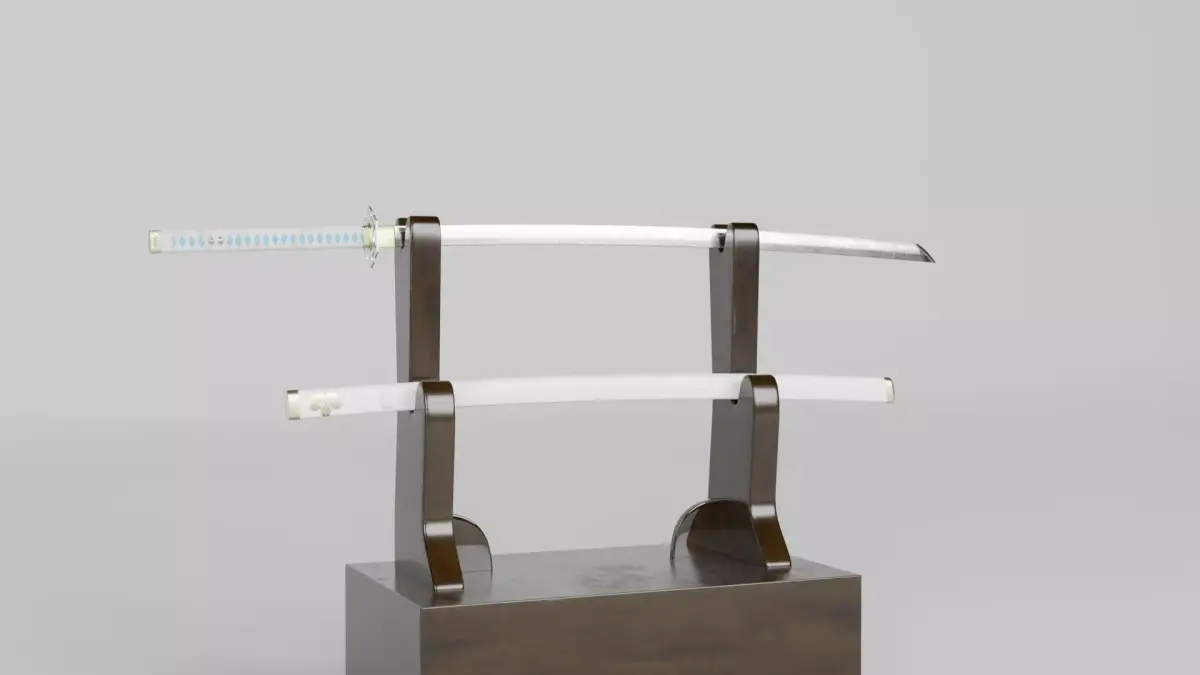 Hikari the Light Katana 3D model