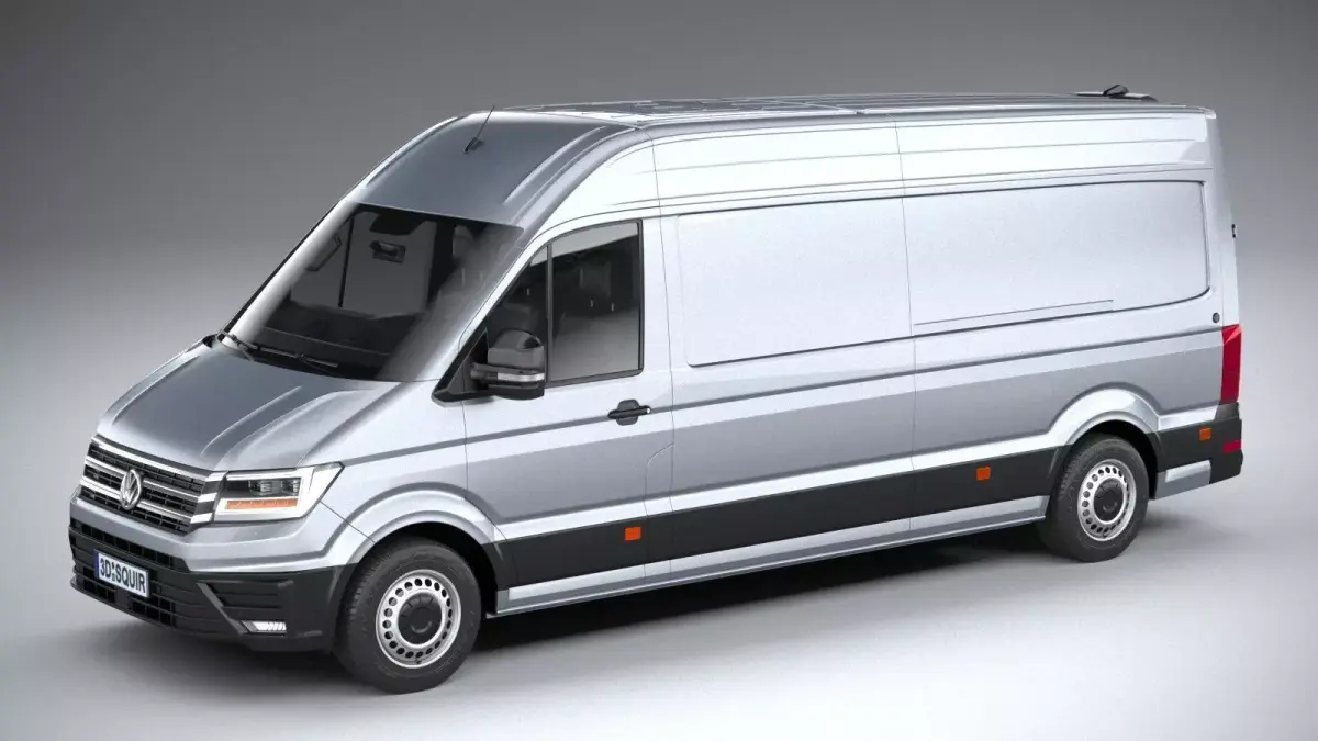 Volkswagen Crafter Long High Roof 2019 3D model