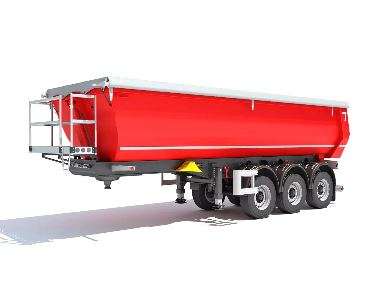 Farm Trailer 3D model buy