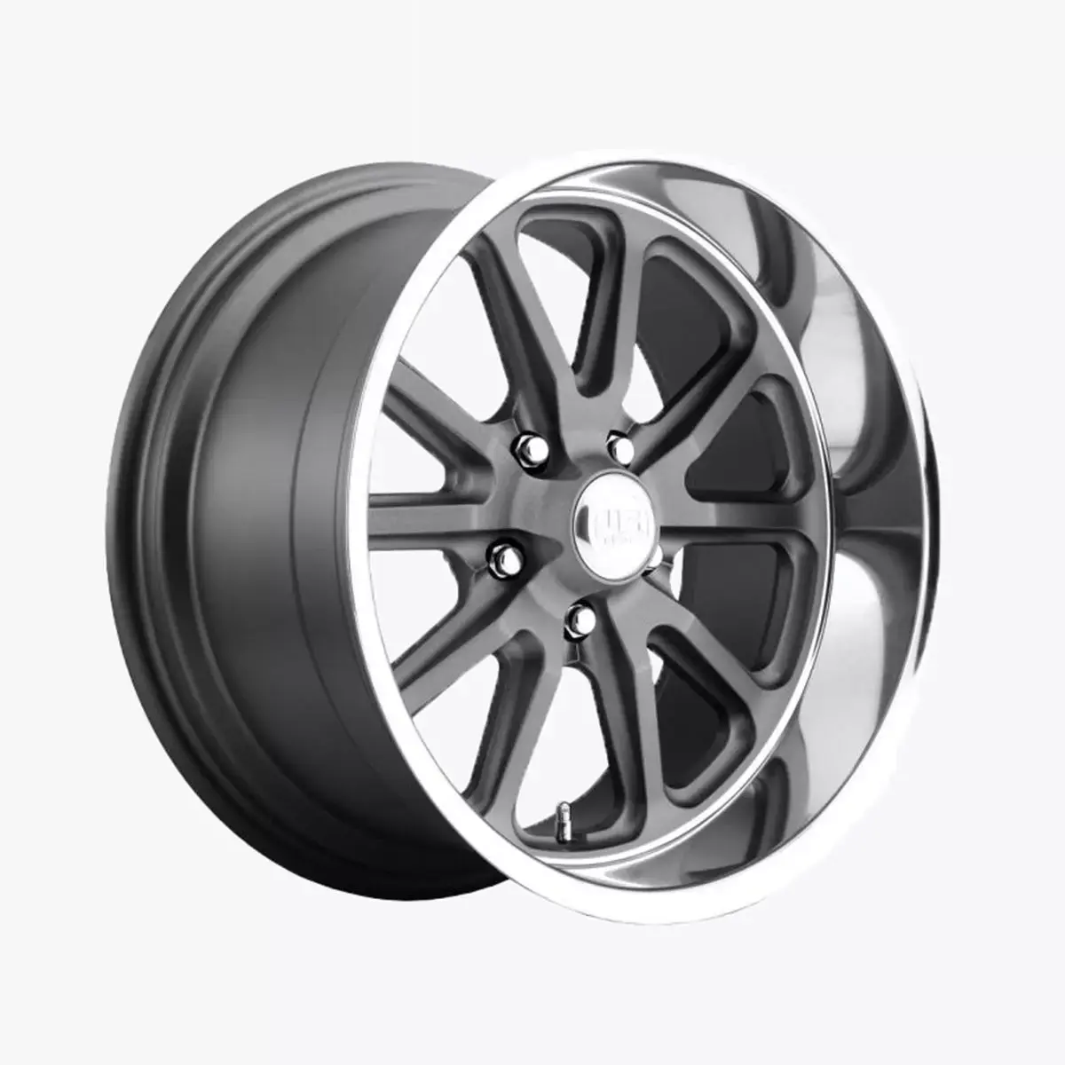 US Mags Rambler Wheel Textured Gray 3D model