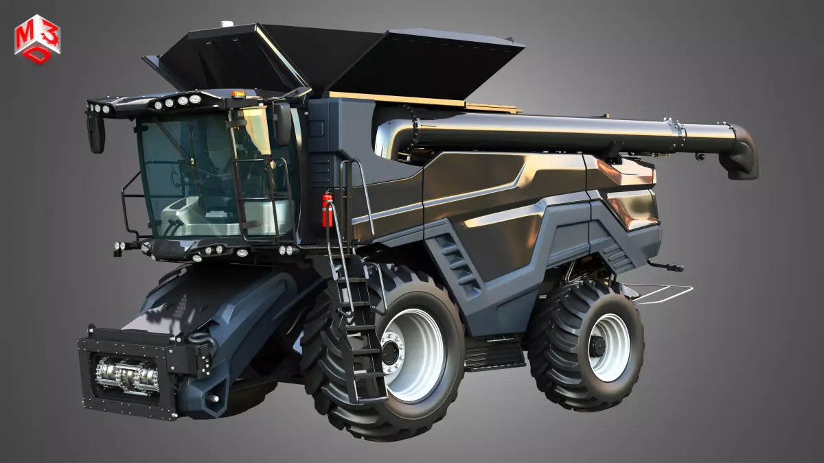 IDEAL - Combine Harvester - without Harvester Header 3D model