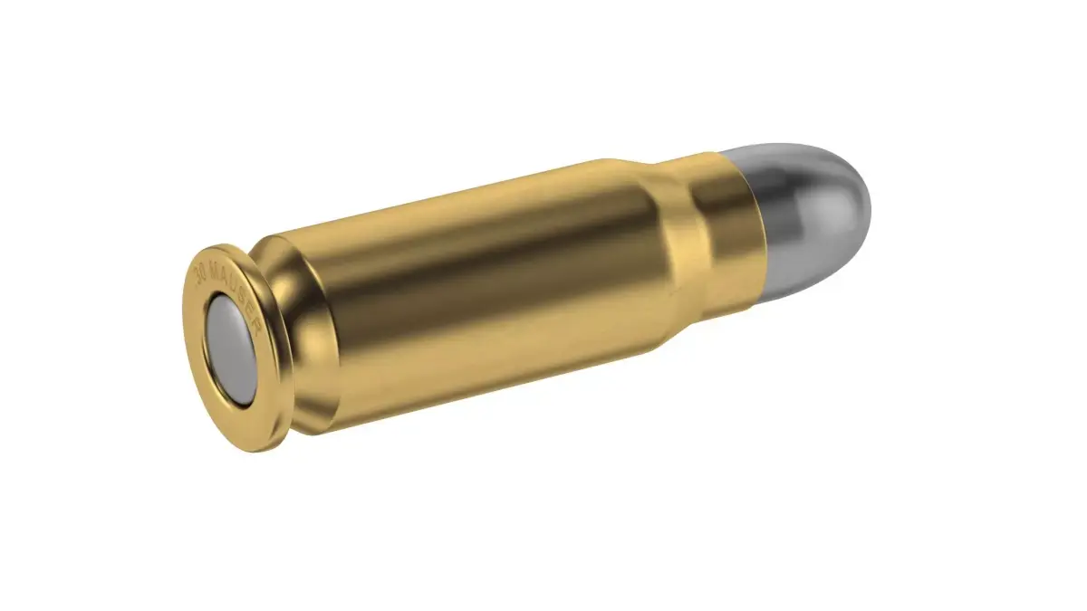Bullet 30 MAUSER  Low-poly 3D model